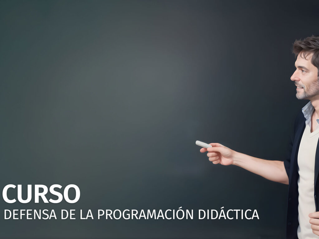 CURSO ONLINE DEFENSA DE LA PROGRAMACIÓN DIDÁCTICA